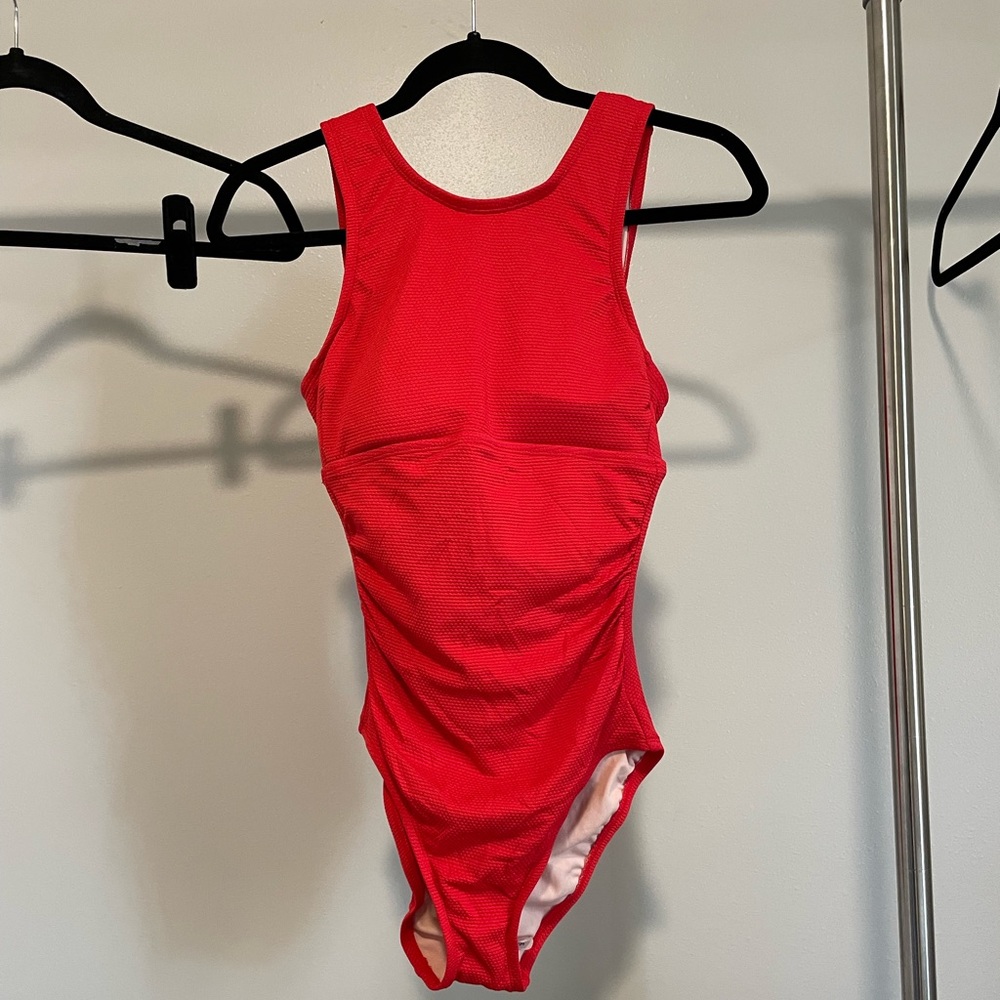 Red Swim Suit